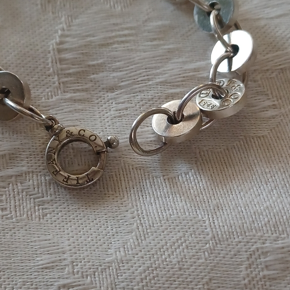 Tiffany & Co. 1837 Circle Link Bracelet, Sterling Silver, 7.5" - Picture 4 of 12